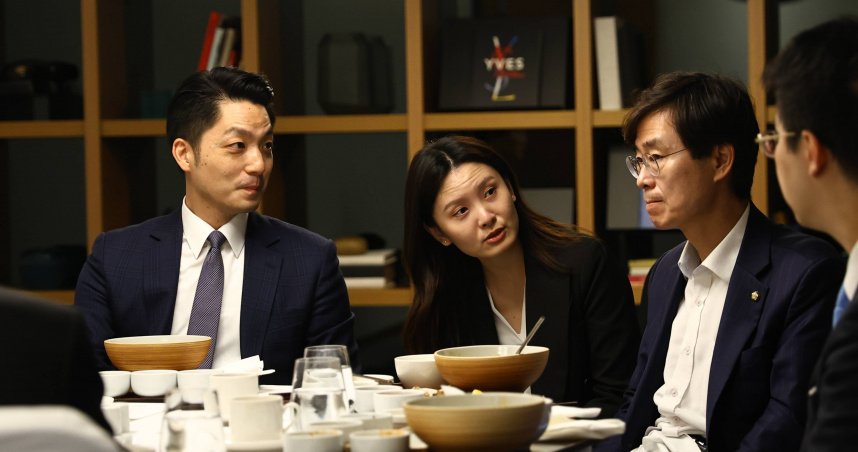 與韓國會議員早餐會 蔣萬安:共同維持地區和平