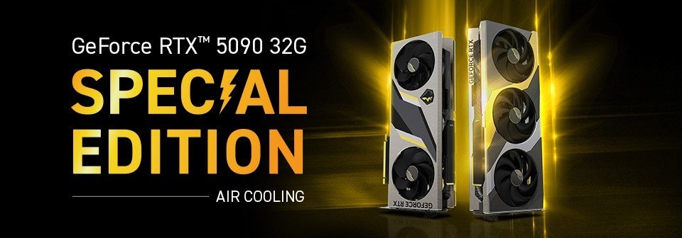 微星推出特别版RTX 5090显卡:配备5个风扇!