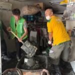 法裔主持人花蓮救災「穿綠背心」挨轟作秀　大嘆委屈：只盼災民回歸正常生活