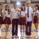 樂天女孩穿學生服拍MV 林襄C位領舞:謝謝老師