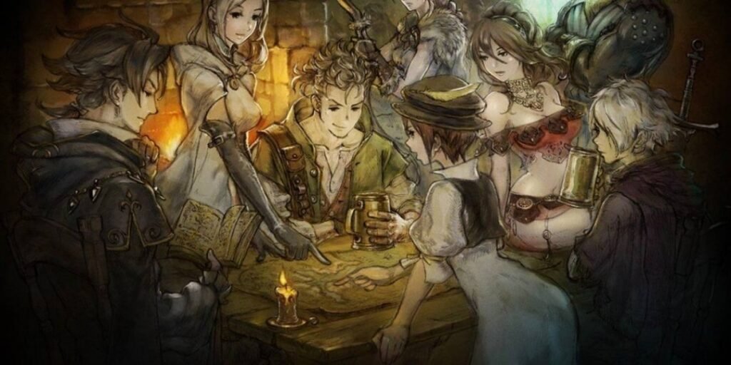 《歧路旅人》开发商未公布新作引发众多玩家猜想