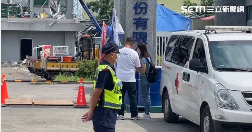 明揚爆炸第6天仍有員工失聯!他留2幼子 妻苦守現場