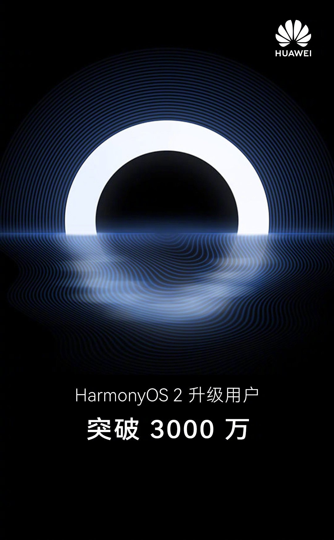 华为鸿蒙用户突破3000万人 新可升级机型公布